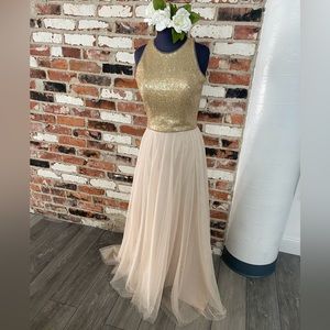 Two Piece Prom dress
